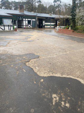 Weg und Hoffläche sanieren